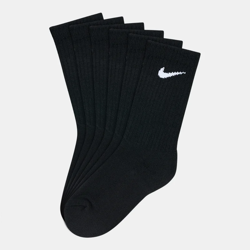 Nike Kids' Basic Pack Crew Socks (3 Pack)